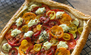 Mandy Hall’s Savoury Tart with Woodside Chevre