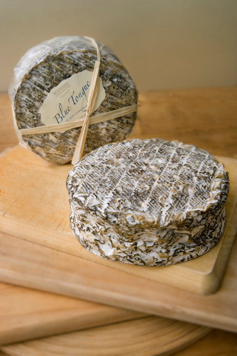 Blue Tongue uses a variety of moulds and yeasts to produce a semi-hard blue cheese - Bluey was extremely creamy which was a beautiful textural balance next to the bite of the mould.  Just like the bite of a blue tongue - OW!