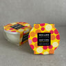 2 Goat Curd containers purple label