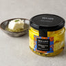 Cow Persian Feta in Jar and ramekin of feta